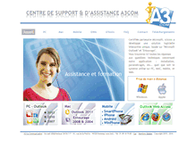Tablet Screenshot of aide.a3com.fr